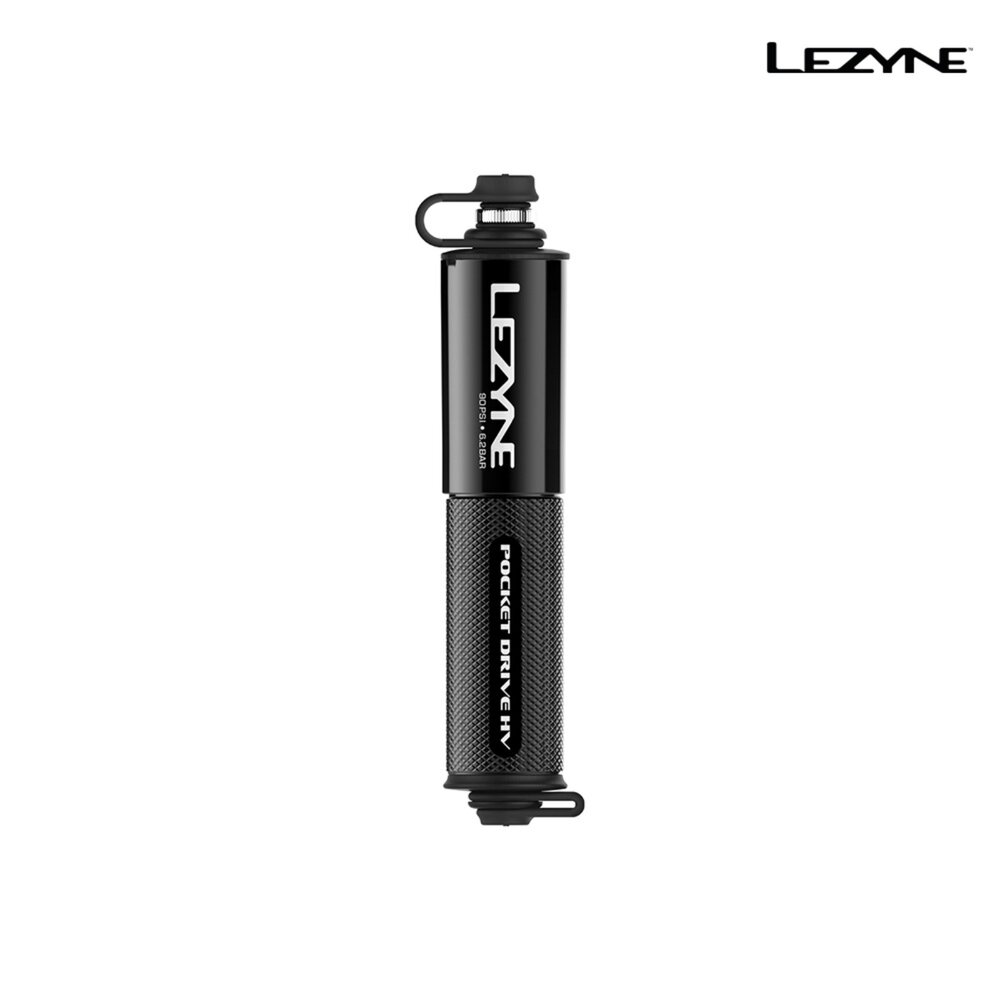 66003987-LEZYNE 高氣量口袋打氣筒 POCKET DRIVE HV 90PSI 便攜型打氣筒 輕巧