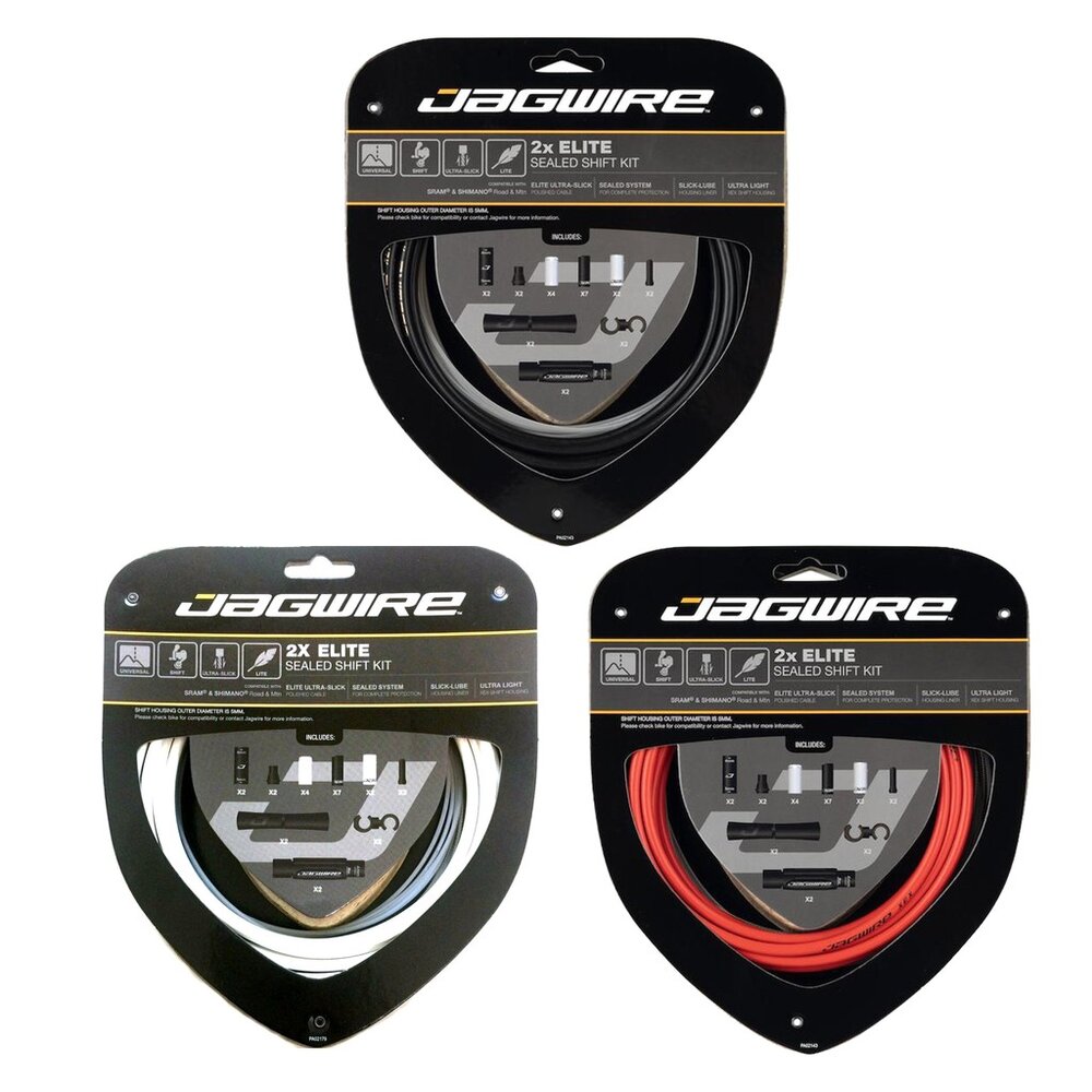 JAGWIRE 2x Elite Sealed Shift 變速線 尊爵款 低摩擦全防護變速線組 盒裝-圖片-1