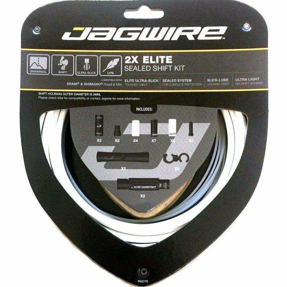 JAGWIRE 2x Elite Sealed Shift 變速線 尊爵款 低摩擦全防護變速線組 盒裝-圖片-5