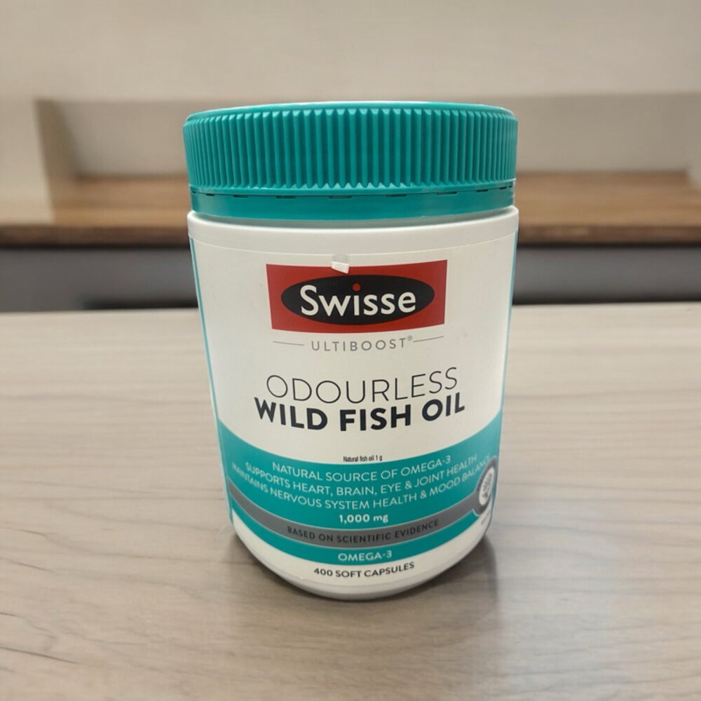 A02-14-澳洲Swisse斯維詩正品現貨 高濃度無腥味魚油/400粒/1000mg/1500mg  3-2現貨
