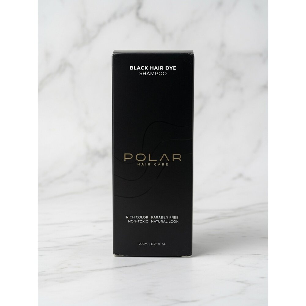 B01-2-24H出貨POLAR HAIR CARE 黑髮洗髮精 1-4現貨