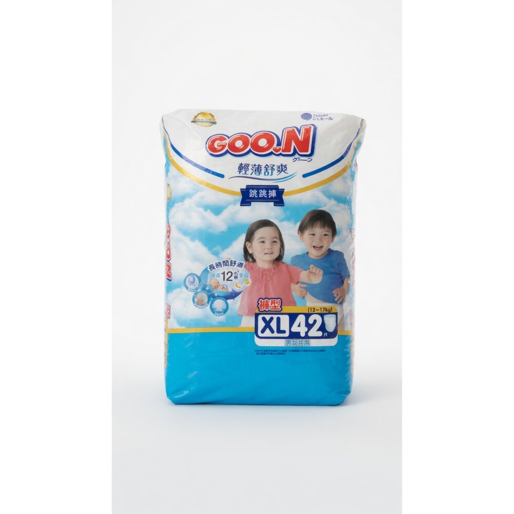 C02-26-GOO.N 大王 輕薄舒爽 紙尿褲/尿布 褲型,XL12-17kg42枚現貨