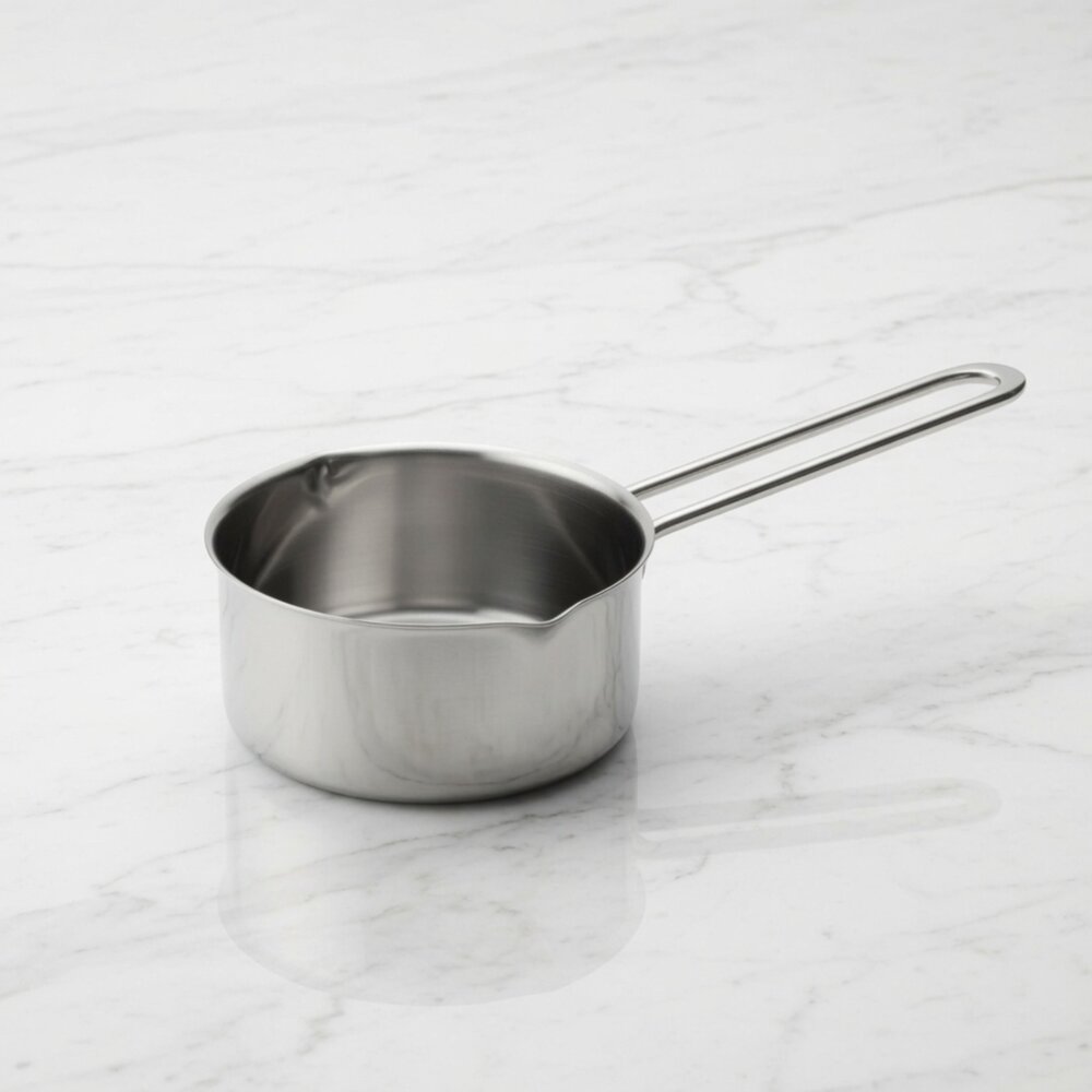 C03-1-24H出貨comet Kitchen 電磁爐適用 不鏽鋼嬰兒輔食單柄鍋, 14cm現貨