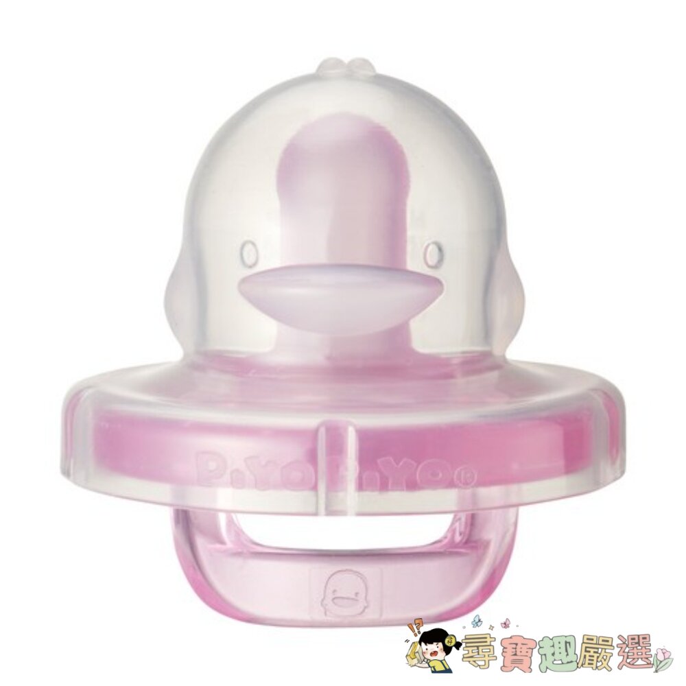 PIYO PIYO 黃色小鴨 親乳感安撫奶嘴 (粉), 0歲以上現貨 封面照片