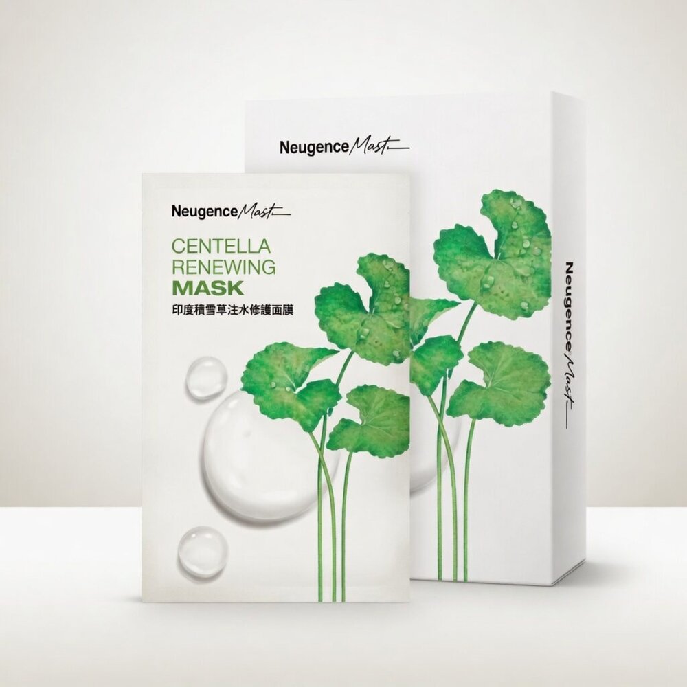 E01-38-Neogence 霓淨思 印度積雪草注水修護面膜 單片現貨