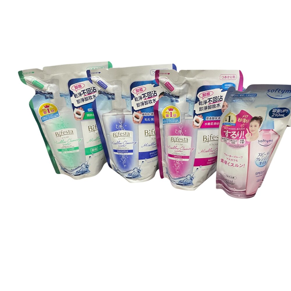 E04-27-碧菲絲特 抗痘即淨卸妝水(補充包)360ml/抗暗沉即淨卸妝水(補充包)360ml/保濕即淨卸妝水(補充包)360ml/