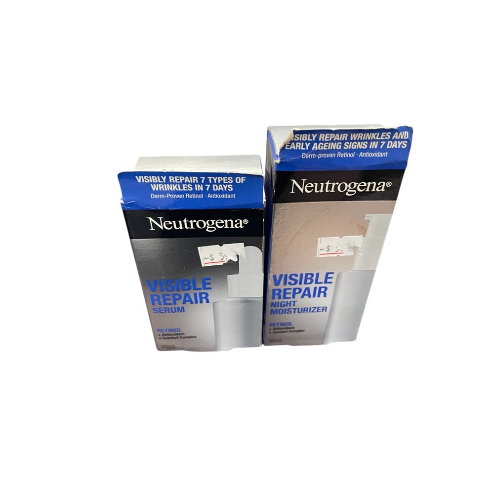 E05-46-Neuterogena露得清 肌緻新生A醇精華30ml​/Neuterogena露得清 肌緻新生A醇晚霜30ml​