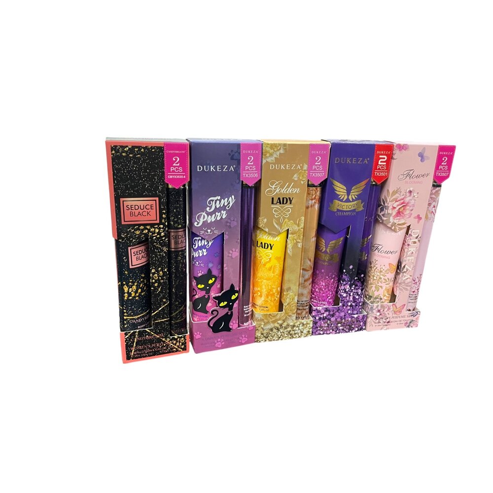 F01-11-DUKEZA護手霜+試管香水組35ml+35ml 東方花香調/花香調/木質東方調/木質花香調/花香東方調現貨