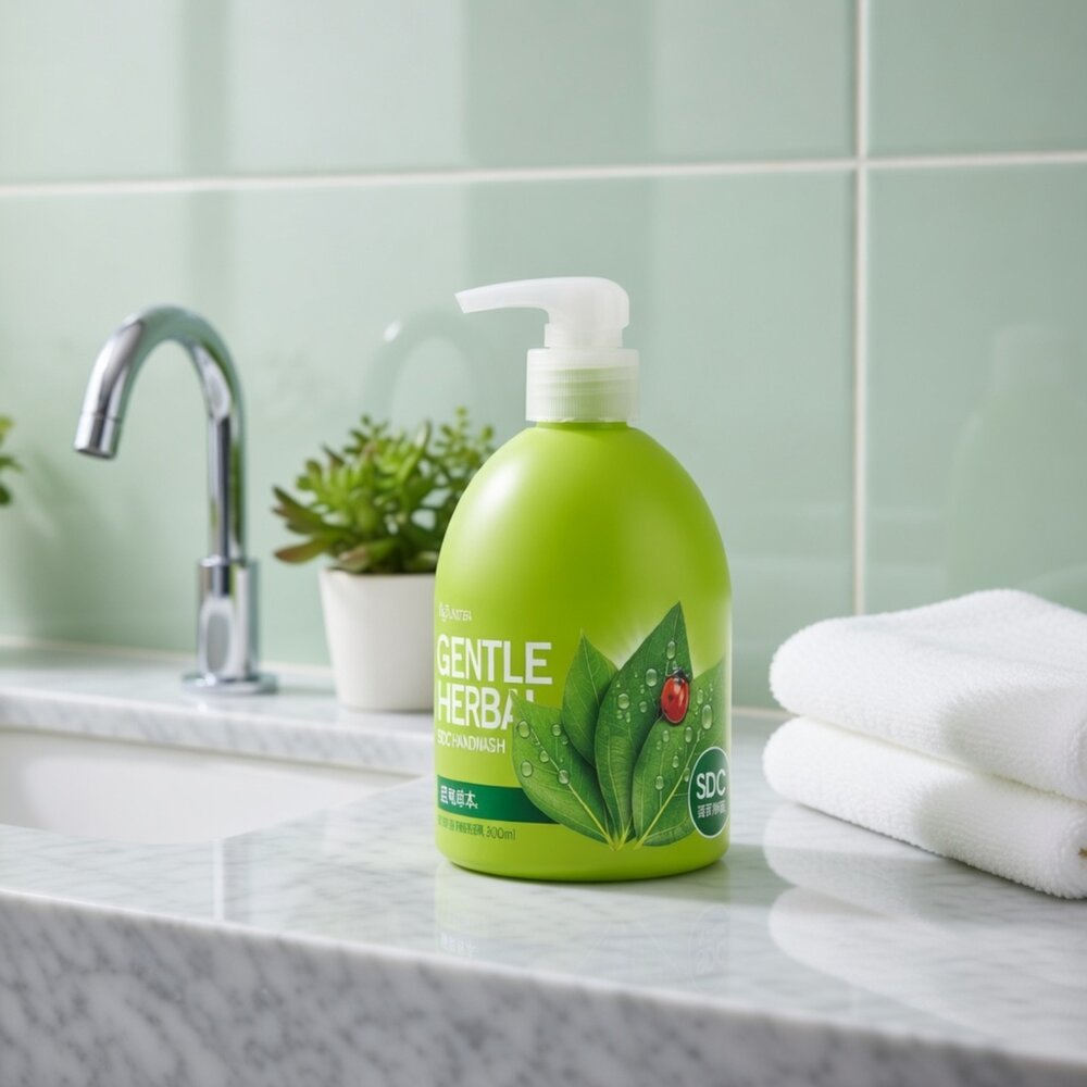 F03-23-快潔適SDC抗菌洗手乳-溫和草本300ml現貨