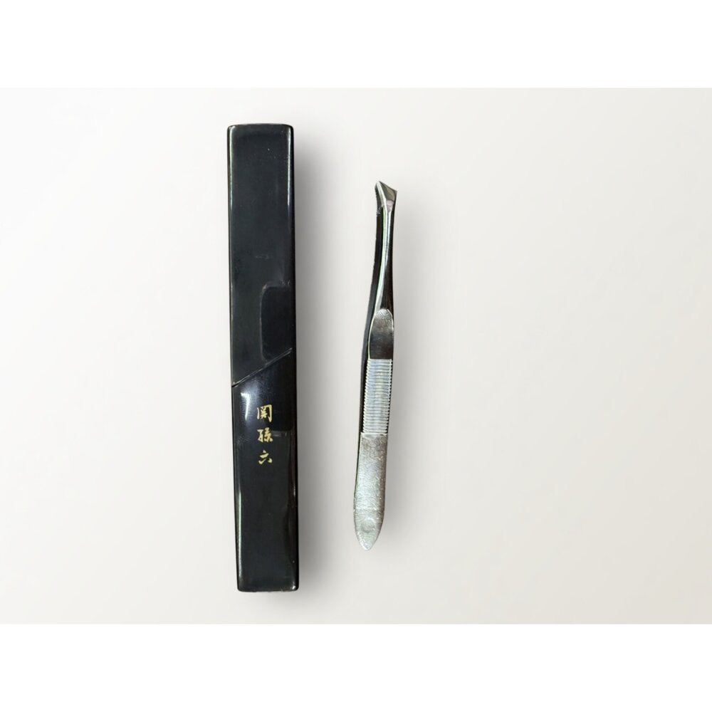 F03-24-關孫六拔毛夾附盒 斜口, HC-3506, 1個現貨