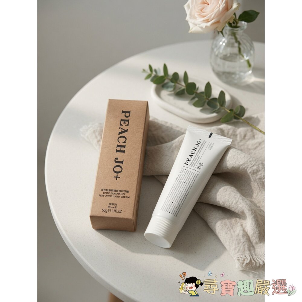 24H出貨*尋寶趣嚴選*PEACHJO+香氛調香師護手霜檀木香50ml/香氛調香師護手霜玫瑰香50ml/PE