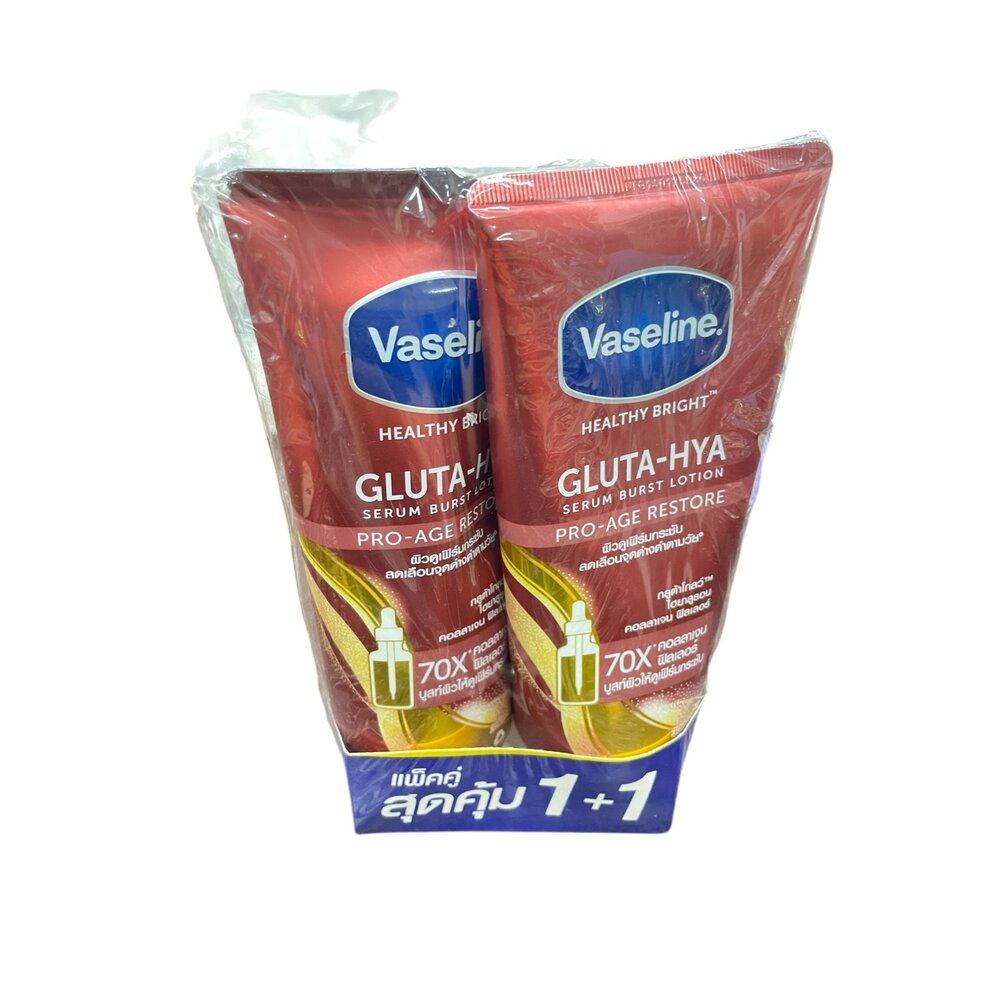 F06-26-凡士林 提亮護膚身體乳液 300ml+300ml 泰國正品平行輸入 1+1組合現貨