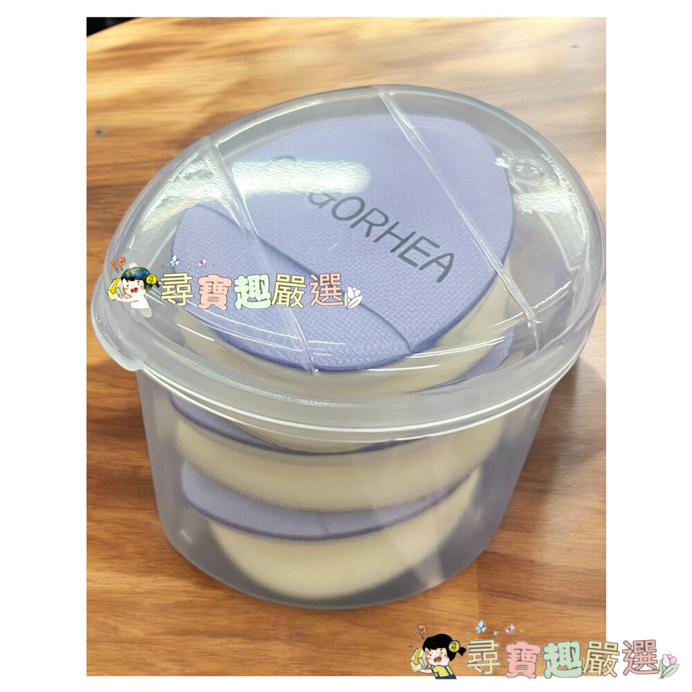 GOGORHEA 瓜子小粉撲6入組 手指粉撲 氣墊粉撲 部位上妝 遮瑕 現貨/快速出貨 G02-3現貨 封面照片