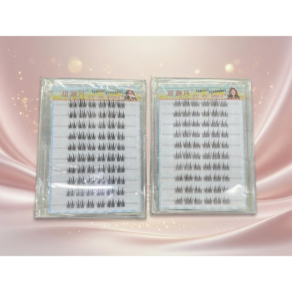G02-84-「甜顏風 (Fashion Eyelashes)」系列的分段式假睫毛現貨
