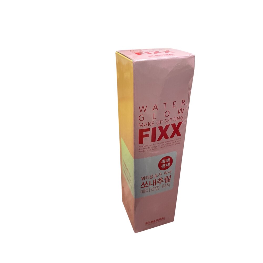 韓國 FIXX黑瓶-控油款(霧面控油)75ml/韓國 FIXX粉色字瓶-光澤感保濕75ml 平行輸入-圖片-1