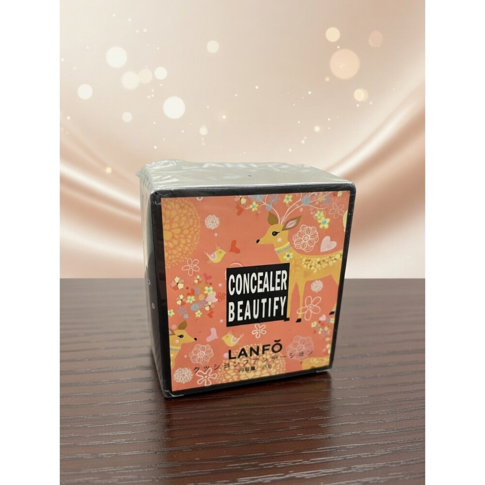 G09-27-LANFO蘭否粉紅小鹿氣墊粉餅 (自然色#01) 平行輸入現貨