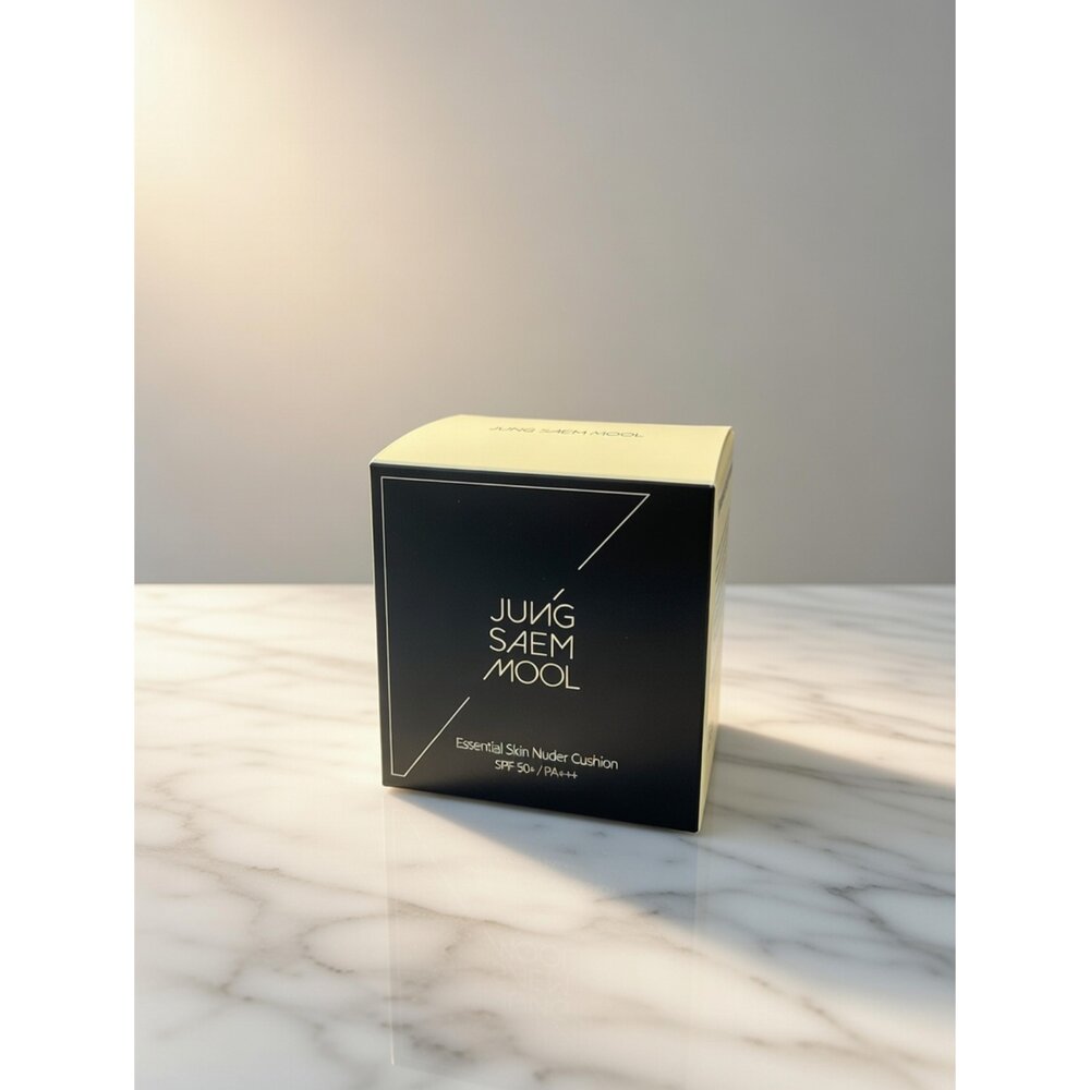 G09-28-JUNG SAEM MOOL 鄭瑄茉持久遮瑕氣墊粉餅(瓷白色)現貨