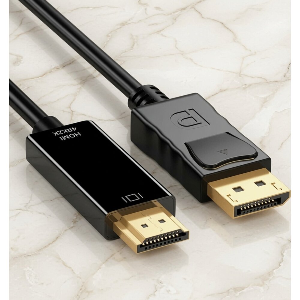 H02-35-24H出貨biaze畢亞茲 DP轉HDMI轉接線 1.2版 DisplayPort轉hdmi公對公 4K高清現貨