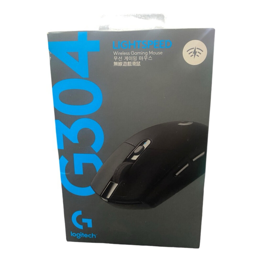 H03-3-現貨 Logitech 羅技無線滑鼠/無線電競滑鼠/遊戲滑鼠/G304/9成新H03-3