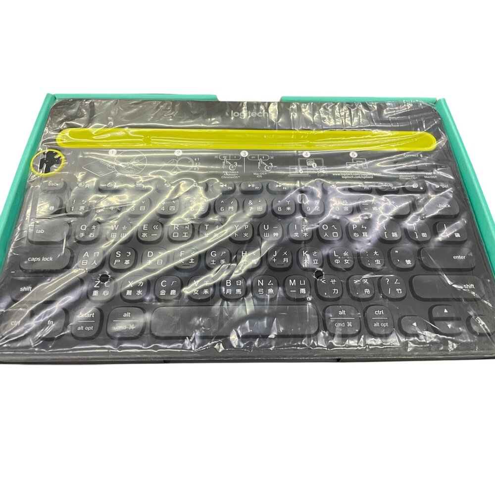 Logitech羅技藍芽鍵盤K480 9成新盒損品公司貨-圖片-1