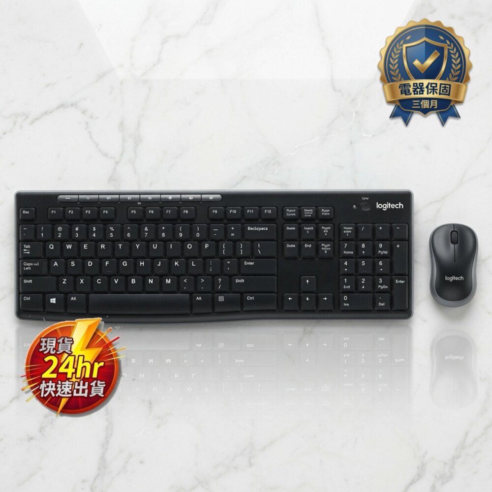 H04-28-24H出貨現貨 盒損 展示機 Logitech 羅技MK270R無線 鍵盤滑鼠組 5-7現貨