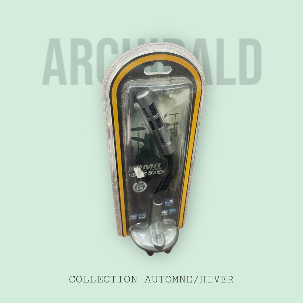 H06-20-INTOPIC 廣鼎桌上型麥克風 JAZZ-012 盒損良品現貨