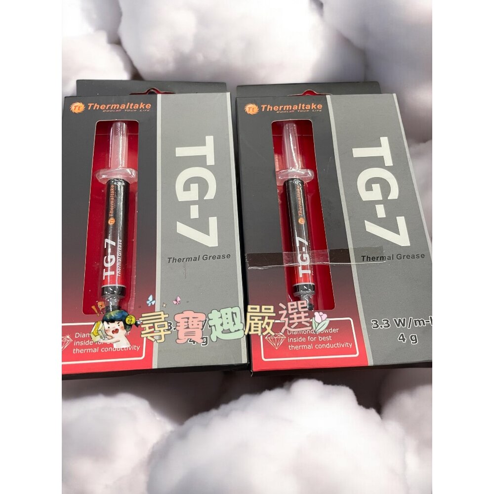 H06-6-曜越 Thermaltake TG-7 CUP鑽石粉末散熱膏 公司正品現貨 盒損良品H06-6