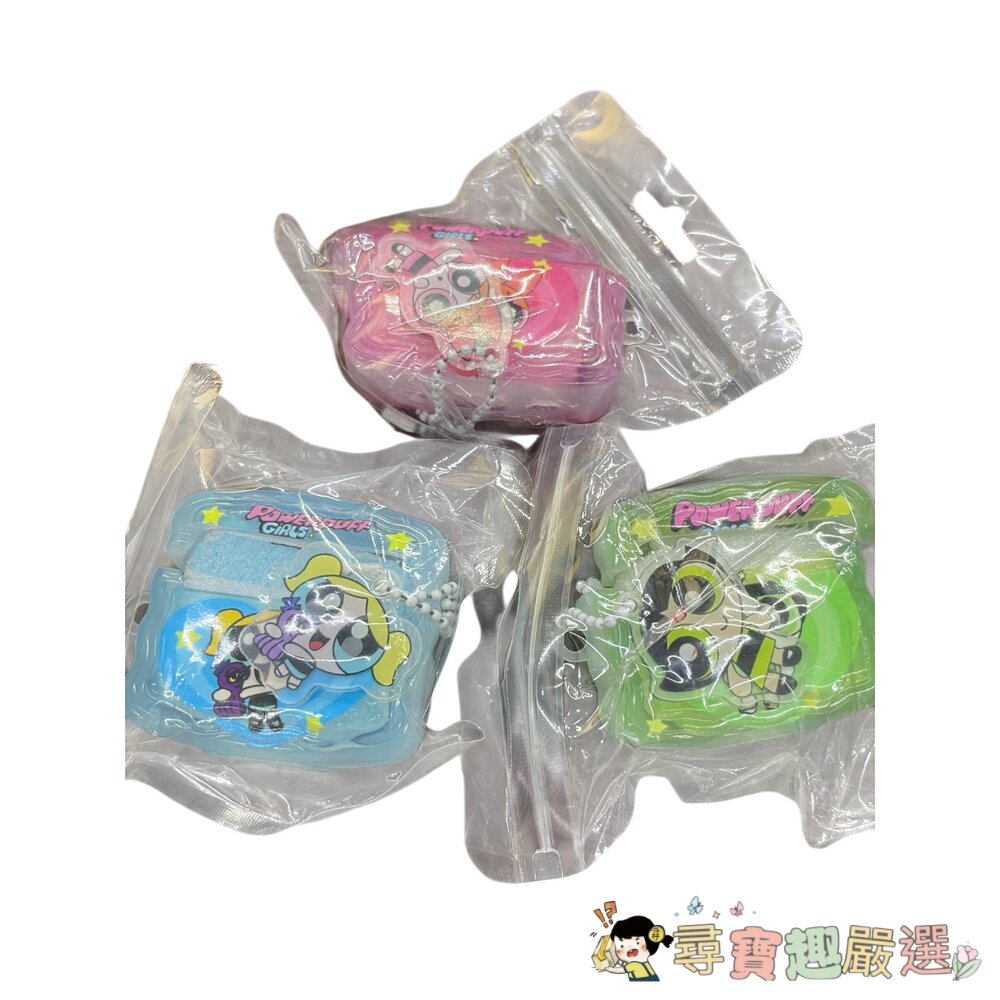 天小女警蘋果耳機套粉色4代耳機套/藍色小女警3代耳機套/綠色小女警3代耳機套現貨