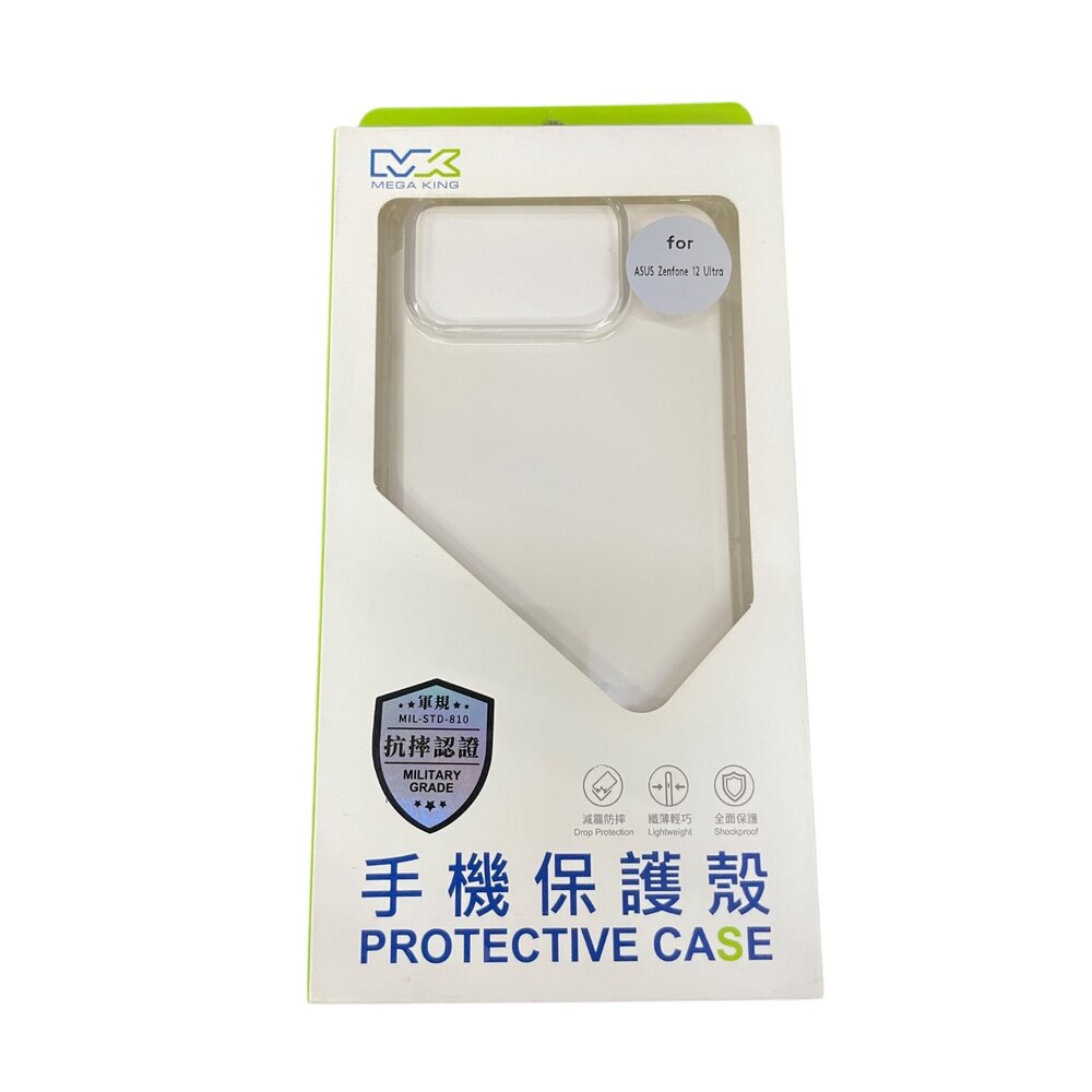 AIR COAT ASUS華碩 Zenfone 12 Ultra 黑灰撞色掀蓋皮套/MEGA KING ASUS ROG-圖片-2