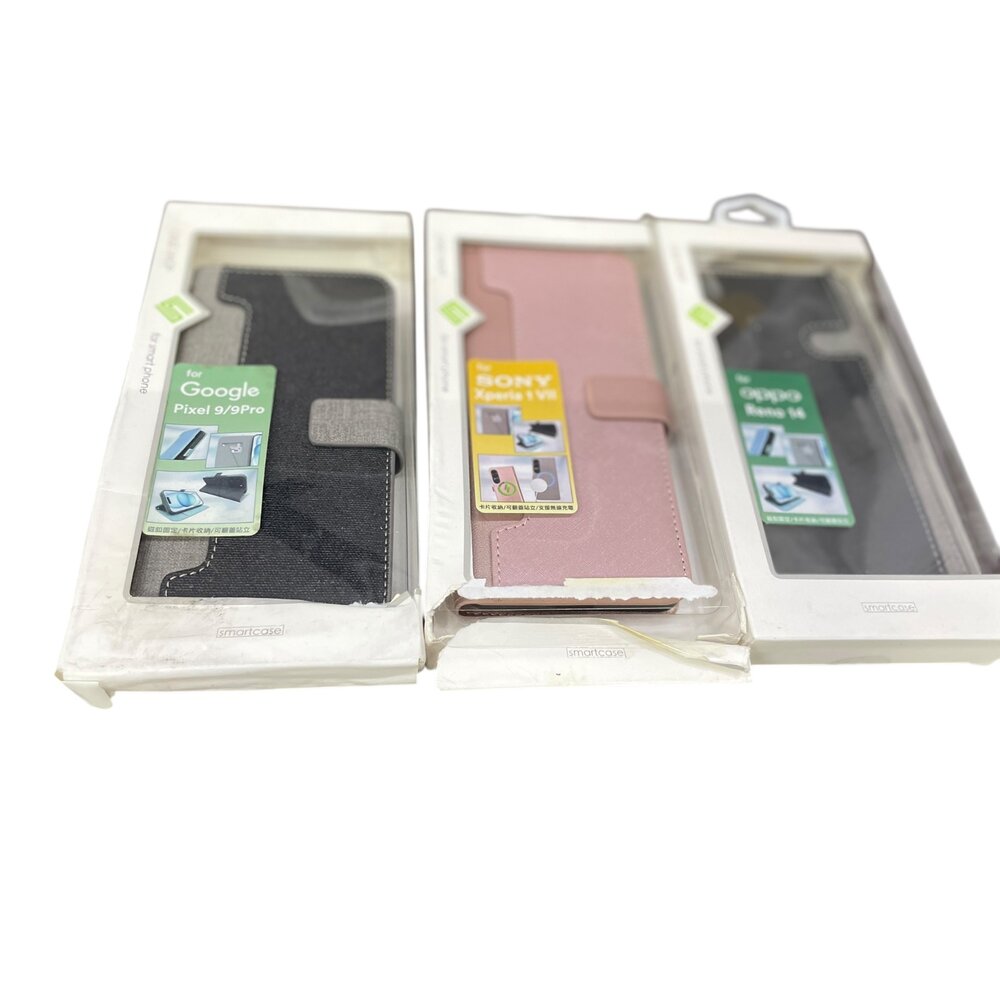 H07-33-MEGA KING SONY Xperia 1 VII 側掀皮套 黑/SONY XPERIA 1VII/側掀皮套 粉/G