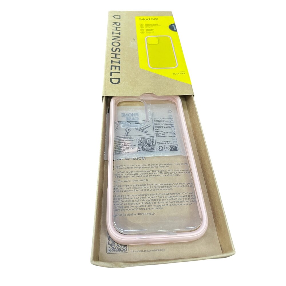H07-35-邊框背蓋兩用手機殼 Iphone 16櫻花粉 原廠公司貨現貨