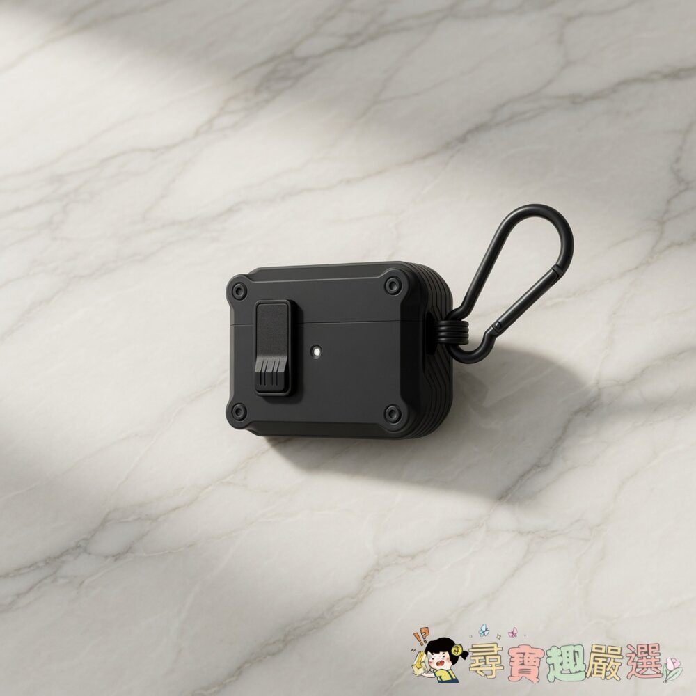 Rugged卡扣式防撞耳機保護殼 (AirPods Pro 1/2)現貨-圖片-1