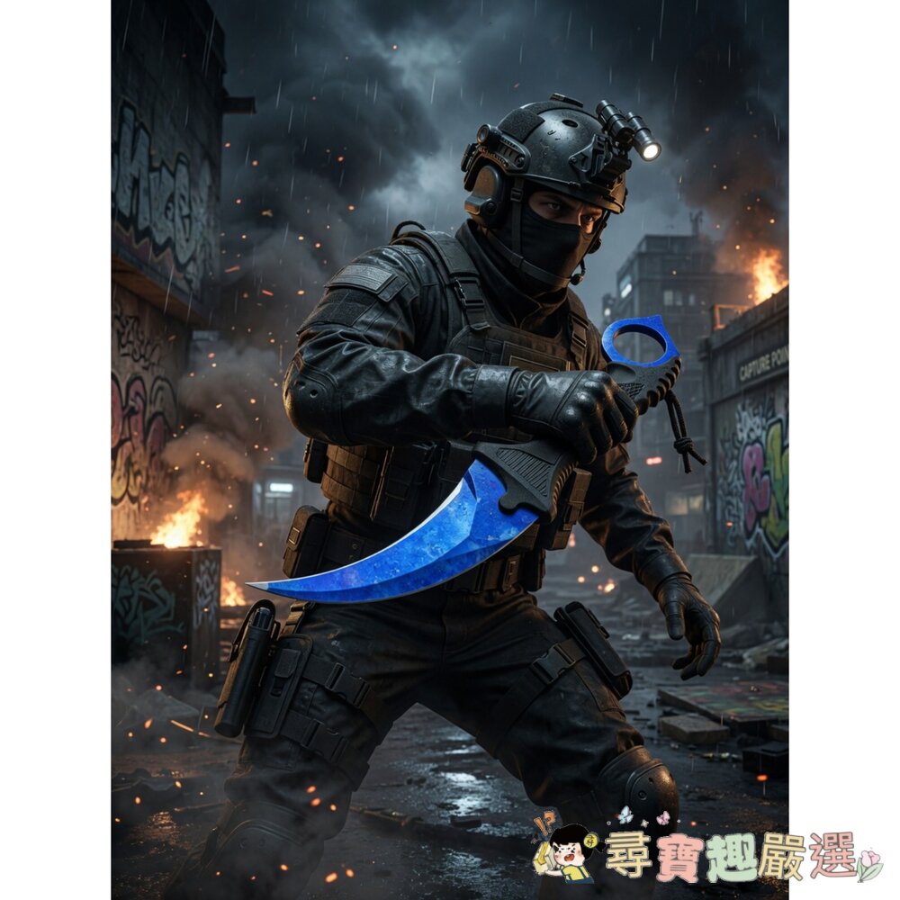 爪刀 (Karambit) 隕石/霓虹/星空現貨-圖片-3