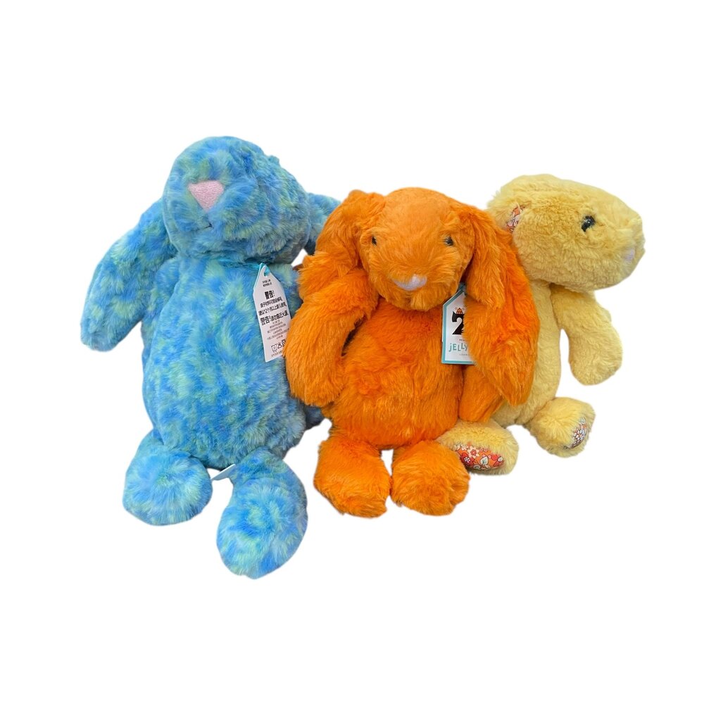 J01-5-1-英國 Jellycat 兔子玩偶 安撫玩偶  裸裝無外盒 全新品