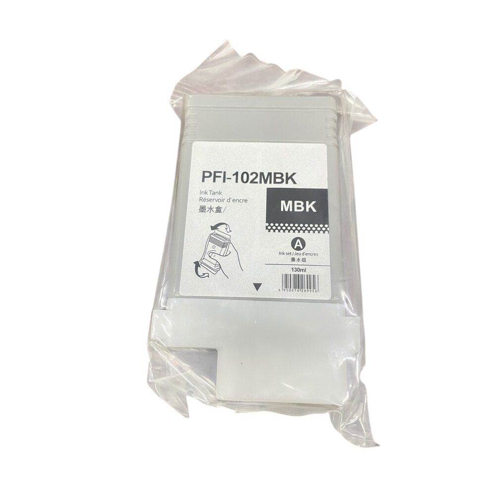 佳能墨水盒 PFI-102C 藍色130ml/PFI-102Y 黃色130ml/PFI-102M 紅色130ml/PFI-圖片-2