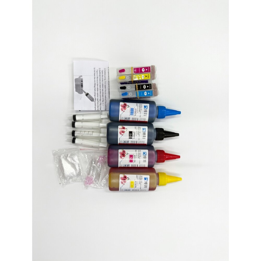 J02-21-博朗 (BOLAUNG) 噴墨印表機專用的「填充墨水 DIY 套裝」現貨