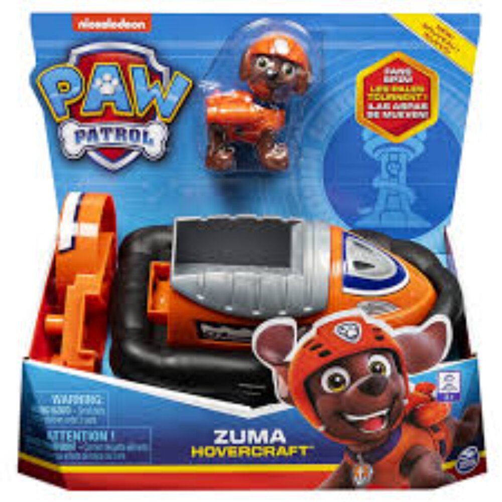 J03-85-PAW Patrol 汪汪隊立大功大型救援車基本車輛組,  路馬+氣墊船現貨