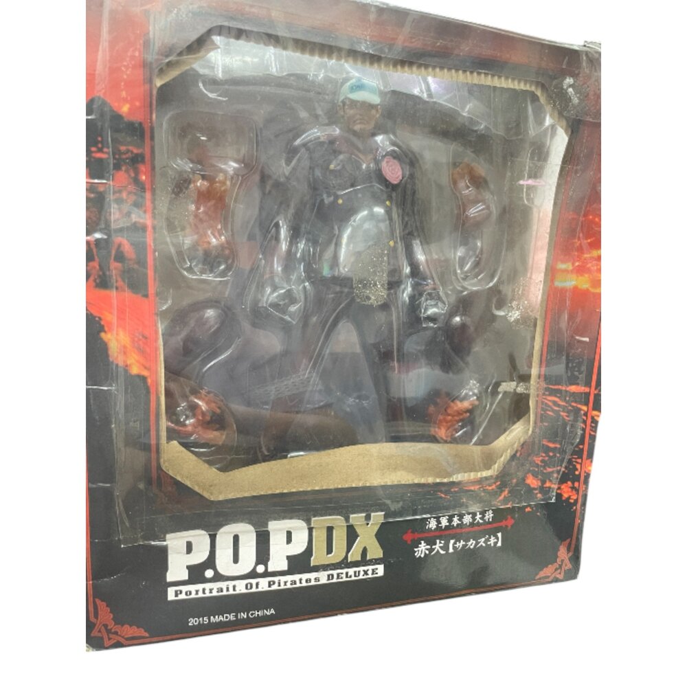  海賊王 港版公仔 海軍本部大將赤犬 巨無霸公仔 盒損全新品