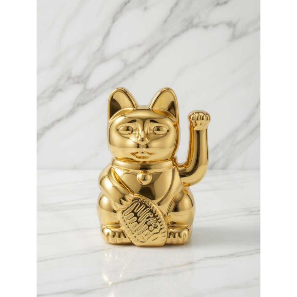 J06-5-DONKEY PRODUCTS MANEKI NEKO 幸運繽紛招財貓, 15cm現貨