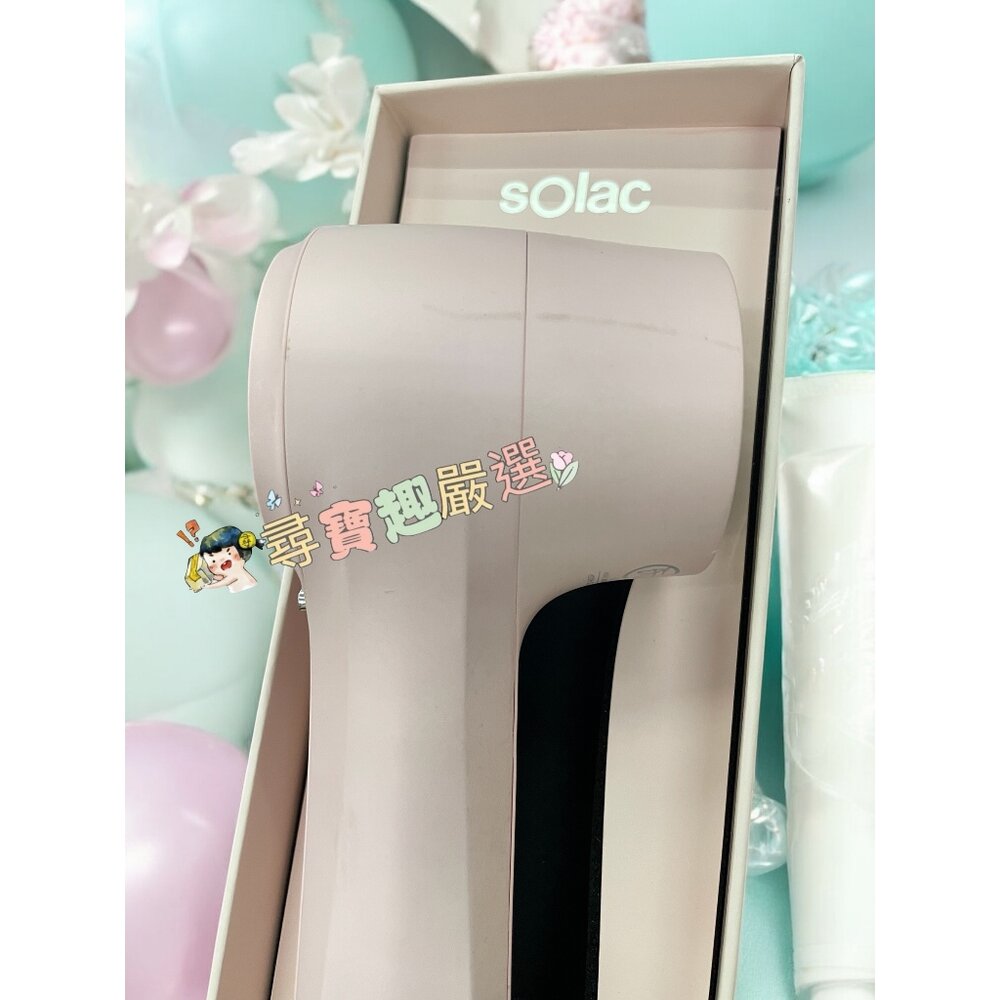 公司正品現貨 Solac SD-800p 展示機全新品 粉色/黑色 專業負離子吹風機 K02-1-圖片-2