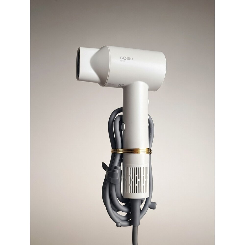 K02-5-Solac SD-860 高速智能溫控專業負離子吹風機 淺紫色/珍珠白 展示品無盒現貨