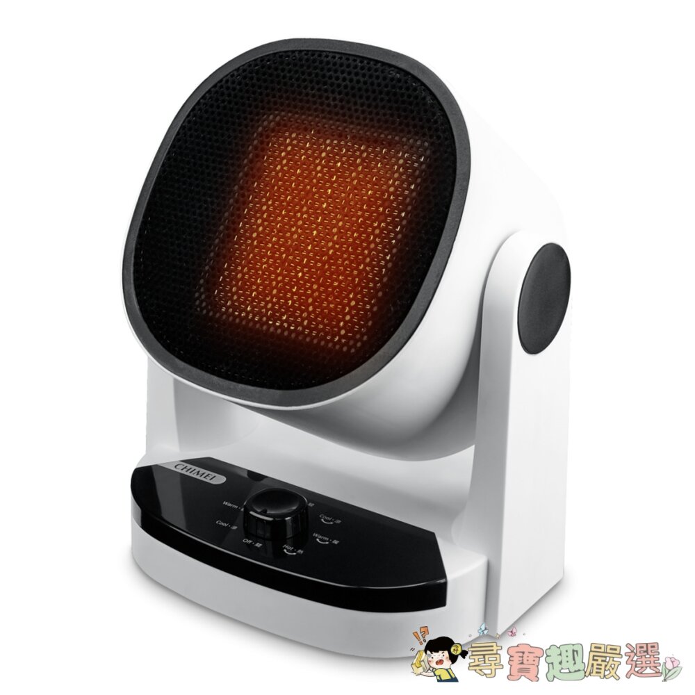 CHIMEI 奇美家電 冷暖兩用PTC自動擺頭電暖器, HT-CRV168, 1200W現貨 封面照片