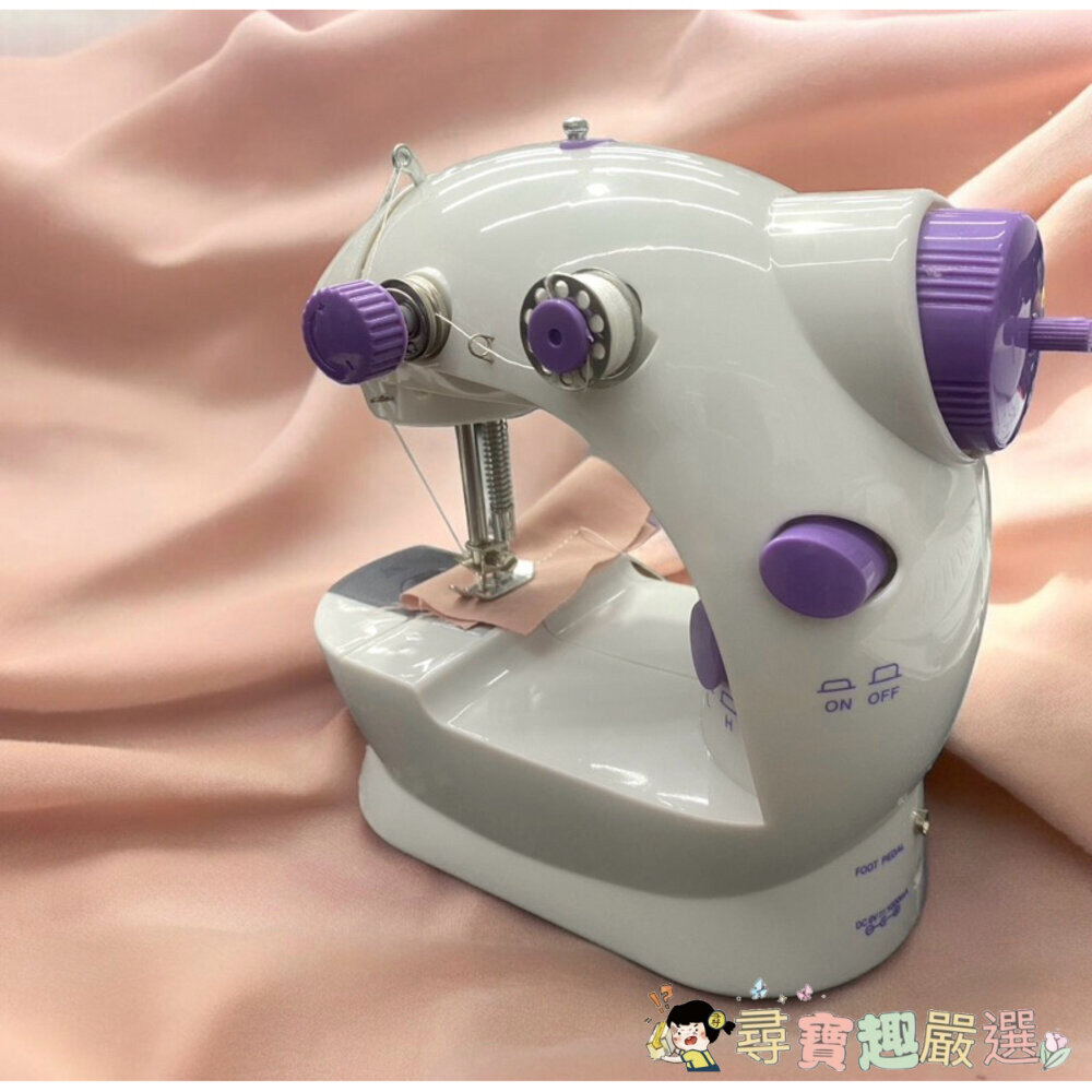 公司正品現貨現貨 110V縫紉機/電動縫紉機/縫紉機/快速出貨 經濟型 K06-1現貨-圖片-1
