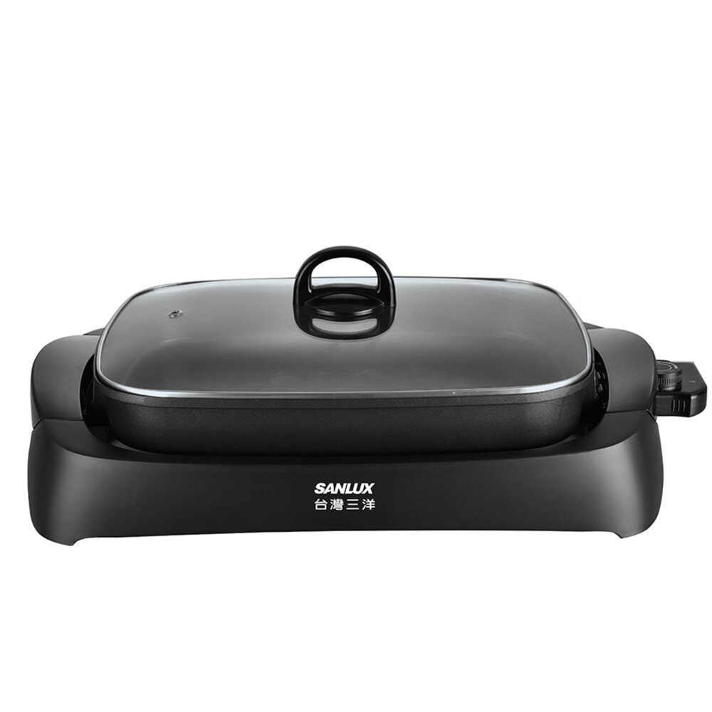 K10-109-九成新 SANLUX 多功能燒烤盤 電烤盤 DHPS-211P, 1個現貨