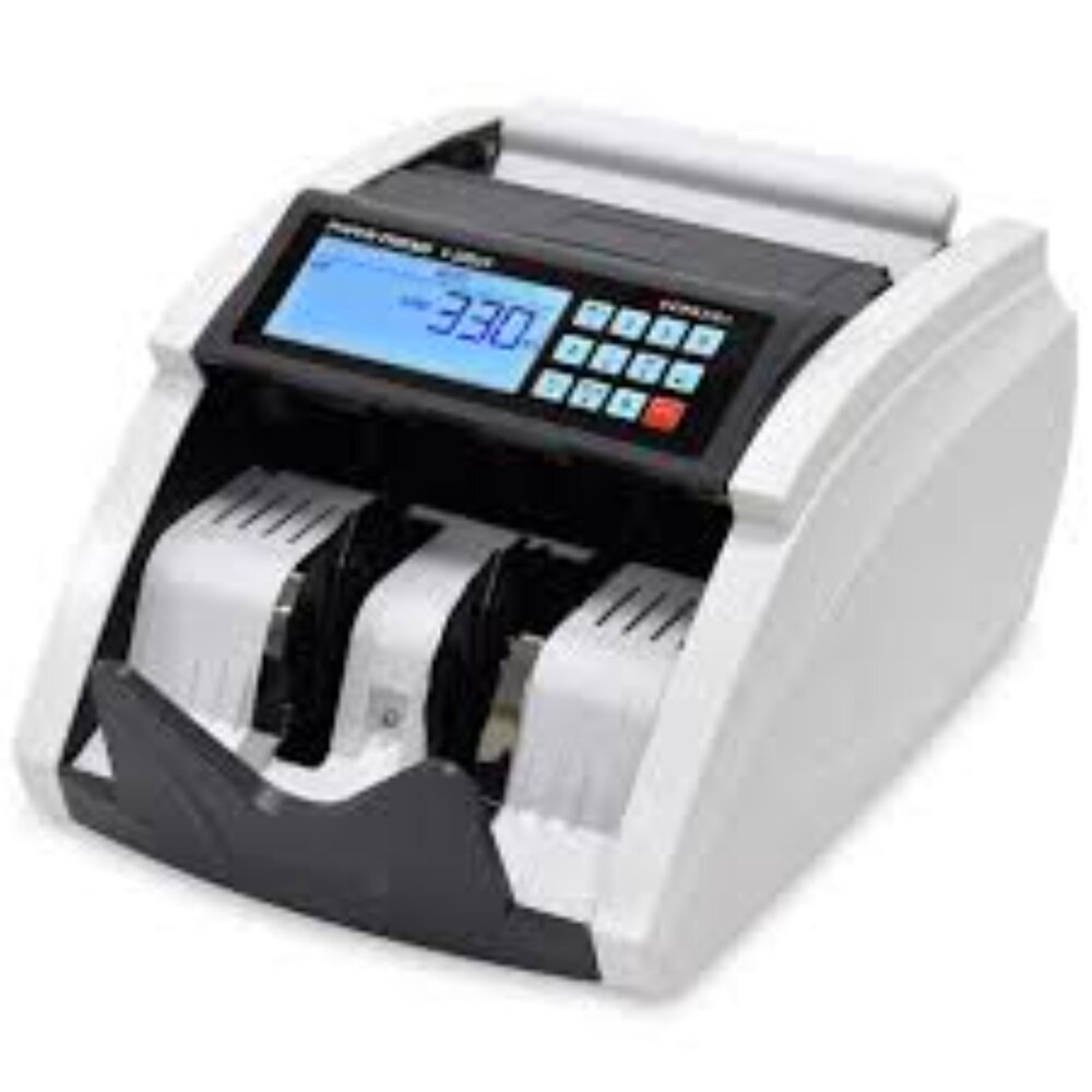 K10-56-Paper Friend LCD顯示螢幕偽鈔辨識點鈔機, 新 V-330UV 220V現貨
