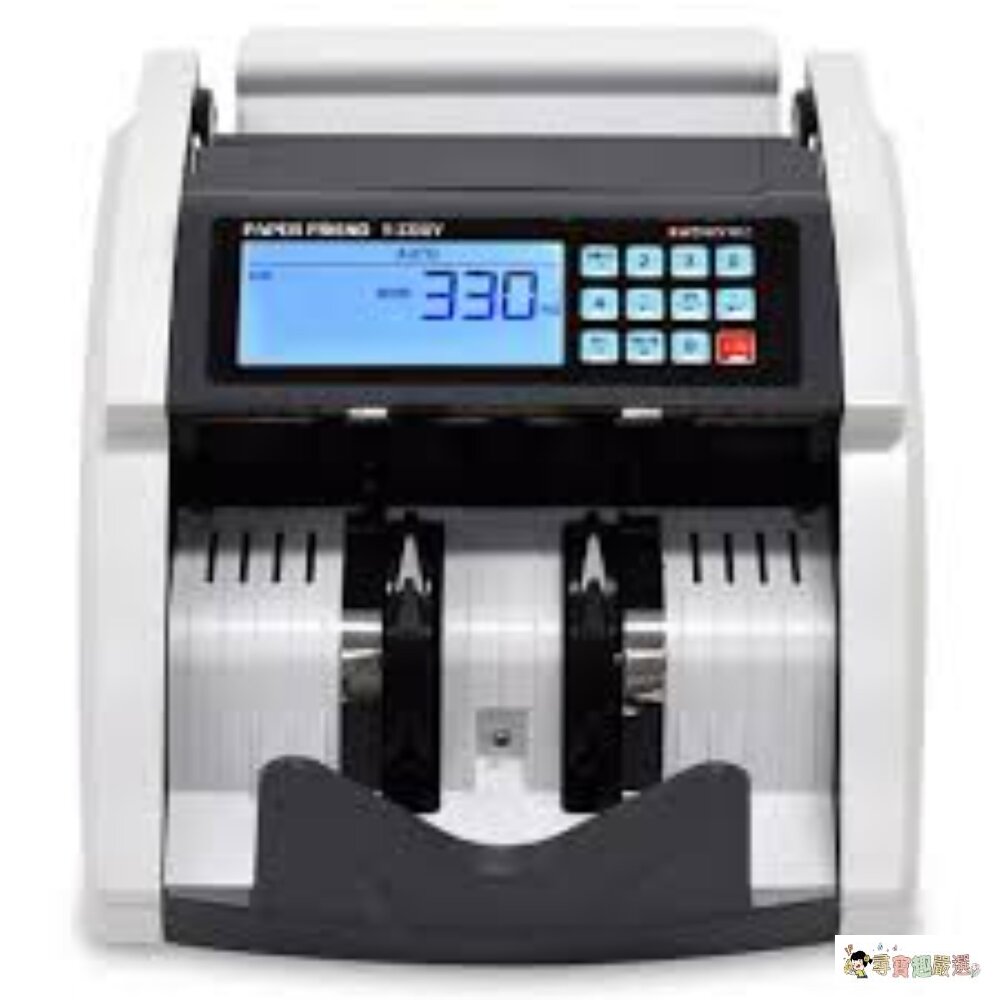 24H出貨現貨 Paper Friend LCD顯示螢幕偽鈔辨識點鈔機, 新 V-330UV 220V現貨-圖片-2