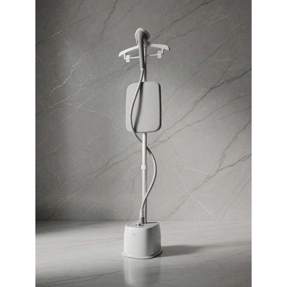 K13-16-尚朋堂 二合一直立式蒸汽掛燙機SUT-GC588,白色現貨