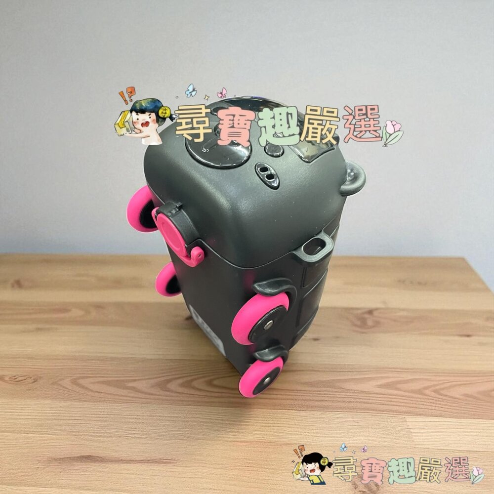 寶貝巴士保溫杯 黑色 造型汽車 400ml 內膽304不鏽鋼現貨-圖片-2