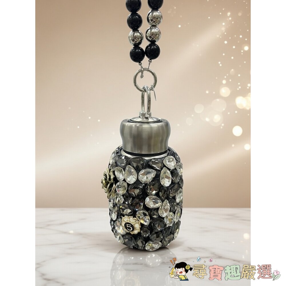 玫瑰水鑽迷你保溫杯 30ml現貨 封面照片