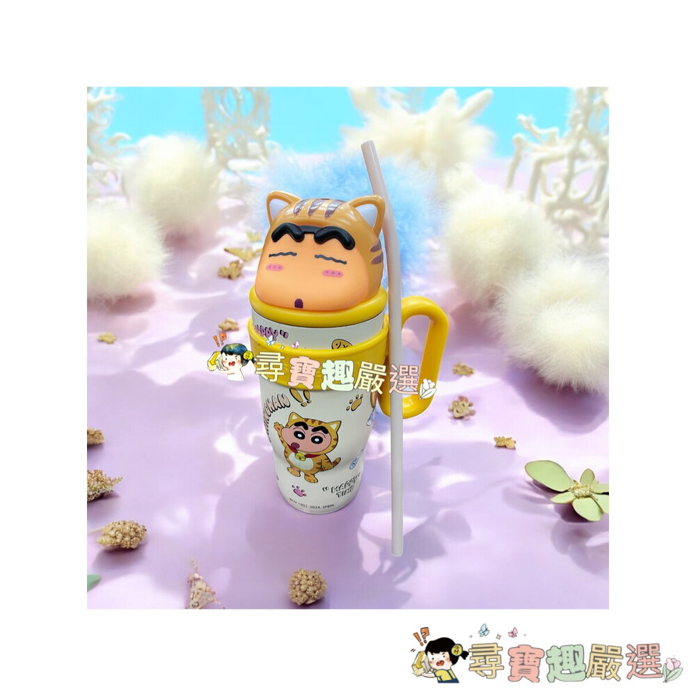 蠟筆小新系列冰壩杯 保溫杯保溫壺800ml 不鏽鋼316內膽 可泡茶葉內含濾網現貨 快速出貨現貨-圖片-2